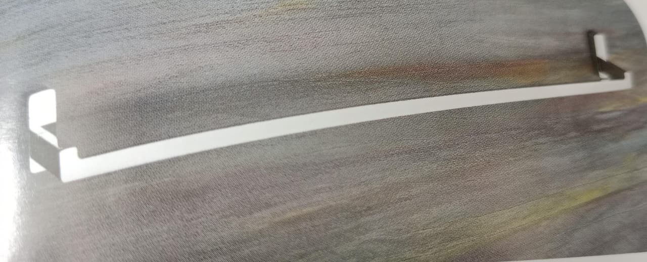 DECOR TOPAZ TOWEL BAR 575MM TP0001